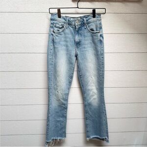 MOTHER Light Blue Flare Jeans